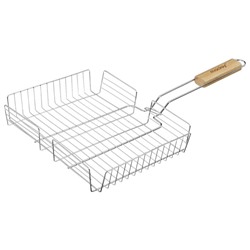 Решётка - гриль универсальная maclay, 25×31 см, хромированная сталь, для мангала