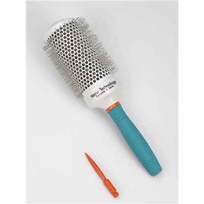 Брашинг керамический, продуваемый, прорезиненная ручка, d=53/70 мм, 27(±1) см