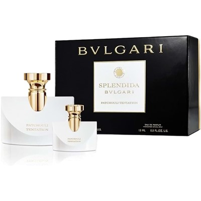 BVLGARI SPLENDIDA PATCHOULI TENTATION edp (w) 100ml + 15ml