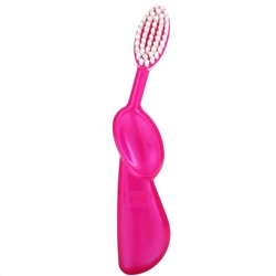 RADIUS, Kids Brush, 6 Years+. Extra Soft, Right Hand, Pink, 1 Toothbrush