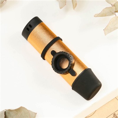 Казу музыкальный инструмент Music Life, золотистый