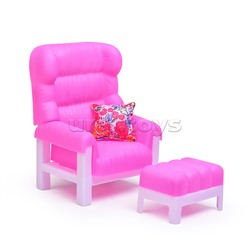 Набор мебели для кукол 9510 "Гостиная" в коробке