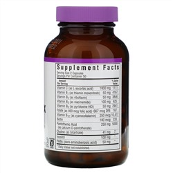 Bluebonnet Nutrition, Stress B-Complex, 100 растительных капсул