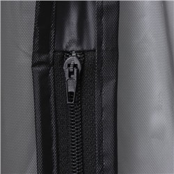 Чехол для одежды LaDо́m, плотный, 60×137 см, серый