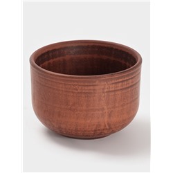 Пиала «Гладь‎‎», 350 мл, 10×6.5 см, красная глина