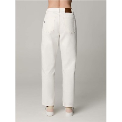 Straight CONTE CON-547 Джинсы на пуговицах из фактурного денима