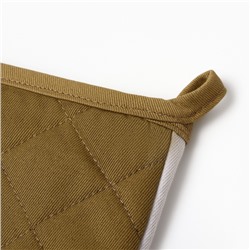 Варежка-прихватка «Этель» Esthetics, 20×28 см, саржа, хлопок 100%, ватин 250 г/м²