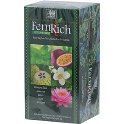 FemRich. Assorted Green Tea карт.пачка, 25 пак.