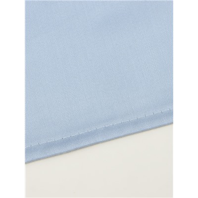 Простыня на резинке 2-спальная «Этель», 180×200+25 см, голубая, сатин