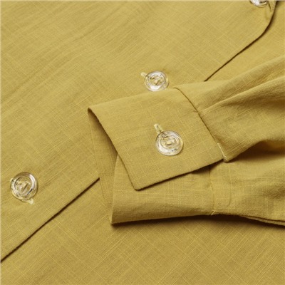 Пижама женская (рубашка, брюки) KAFTAN Basic, размер 40-42, охра