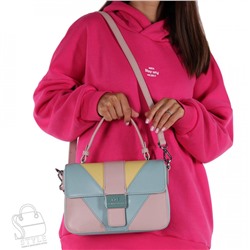 Сумка женская кожаная 1921Y pink Polina&Eiterou  в Новосибирске