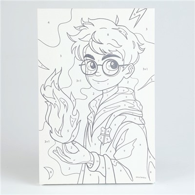 Картина по номерам для детей «Волшебство в руках», 20×30 см