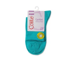 Теплые CONTE COMFORT Однотонные носки из пряжи с вискозой и кашемиром