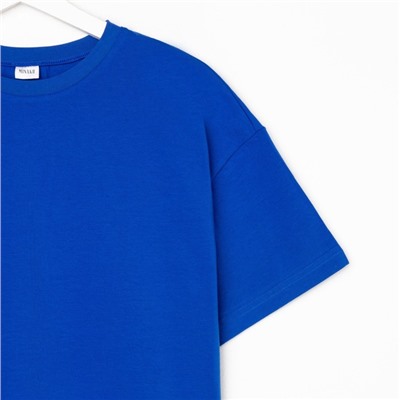 Футболка женская MINAKU OVERSIZE FIT, цвет электрик, размер 42