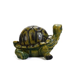 Садовая фигура из полистоуна «Черепаха», 28×22×17 см