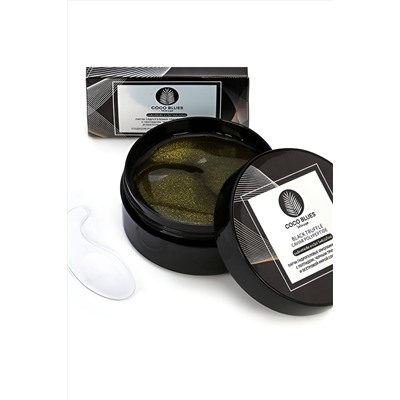 Coco Blues Патчи гидрогелевые омолаживающие с пептидом, черным трюфелем и осетровой икрой, 60 шт. KRISTALLER, 1210348