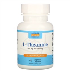 Advance Physician Formulas, L-теанин, 200 мг, 60 капсул