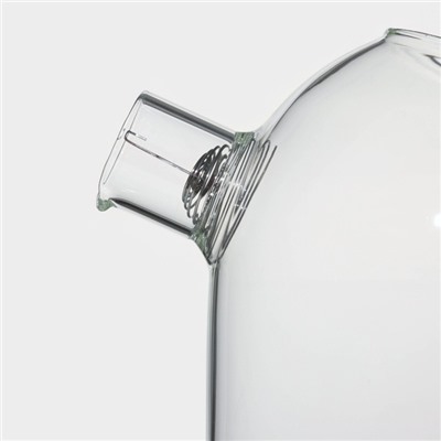 Кувшин «Эко», 1.8 л, 17×10.5×22 см, с пробковой крышкой, стекло, прозрачный