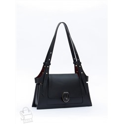 Сумка женская кожаная 2389Y black Polina&Eiterou