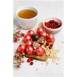 Кедровая комета с клюквой / гофрокороб / 1 кг / ТМ Сибирские конфеты