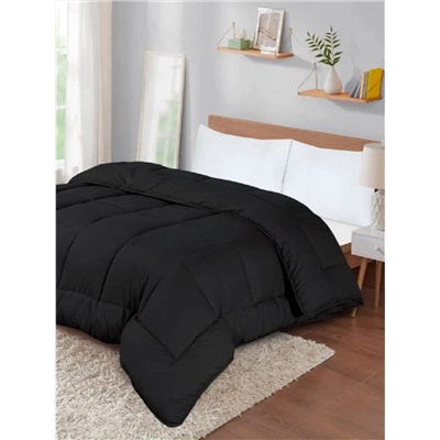 Одеяло всесезонное Relax - Черный однотонный