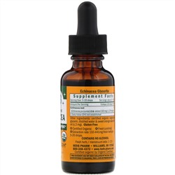 Herb Pharm, эхинацея для детей, без спирта, со вкусом апельсина, 30 мл (1 жидк. унция)