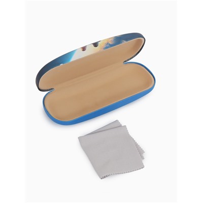 Футляр для очков на хлопушке, с рисунком, размер 16×4×6 см, МИКС