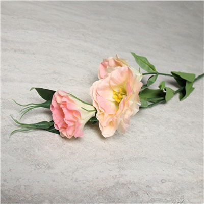 Цветок искусственный Эустома 80 см / C-80 /уп 80/800/