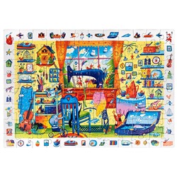 IQ Пазл с развивающей игрой 96 "В гостях у портного. Visiting a Tailor" 6+ (new)