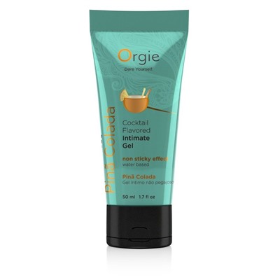 Съедобный интимный гель Orgie Lube Tube Cocktail Pina Colada - 50 мл.