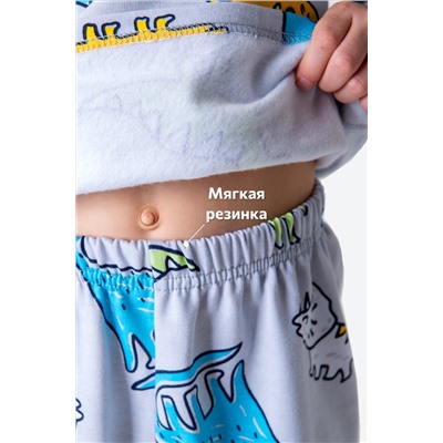 Пижама из футера с начесом для мальчика Happyfox