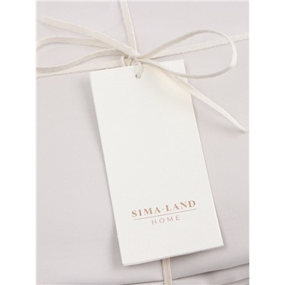 Простыня 1.5-спальная SL Home Beige, 160×235 см, сатин, хлопок 100%