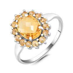 Кольцо, цитрин, Ариадна