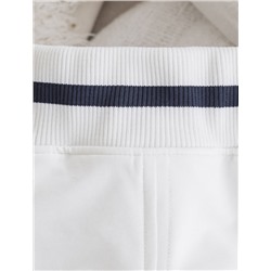 Юбка-шорты из эластичного футера-двухнитки