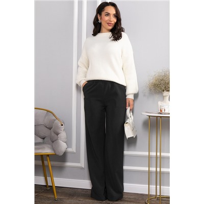 Брюки на резинке Бинори (черные) Б14405-30М