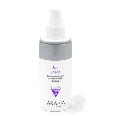 ARAVIA Professional Солнцезащитный увлажняющий флюид Sun Shade SPF-40 (для лица и тела), 150 мл/12