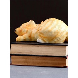 Садовая фигура из гипса «Спящий Кот», 15×23×13 см