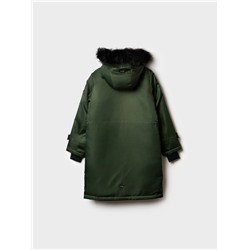 Пальто текстильное с полиуретановым покрытием для девочек