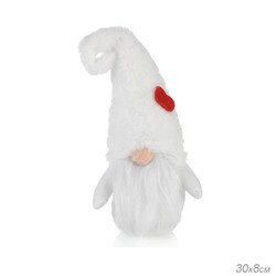 Новогоднее украшение Гном 30х8 см / GH-02 /уп 30/