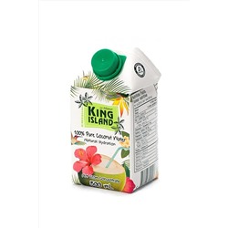 Вода кокосовая без сахара King island 500мл ЭКОПРОДУКТЫ, 1184759