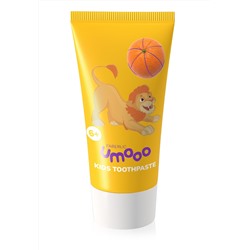 Детская зубная паста с фтором Umooo 6+