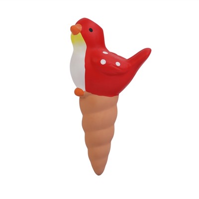 Автополив для комнатных растений «Птичка», 16.5×8.5 см, керамика, набор 4 шт., МИКС