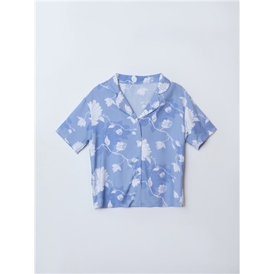 КОМПЛЕКТ ЖЕНСКИЙ (РУБАШКА, ШОРТЫ) 592553-1