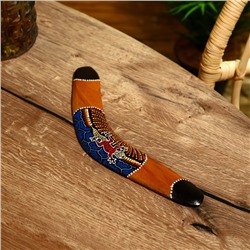 Сувенир Бумеранг «Яркий узор», 30×5×1 см, МИКС