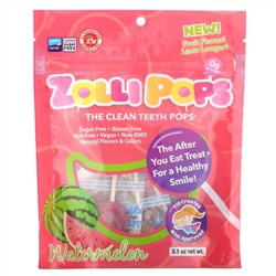 Zollipops, The Clean Teeth Pops, Watermelon, 3.1 oz