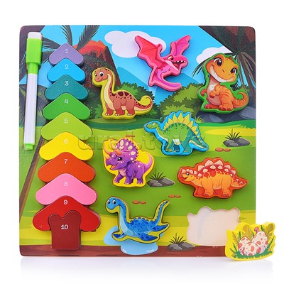 Пазл-вкладыш "Динозавр"