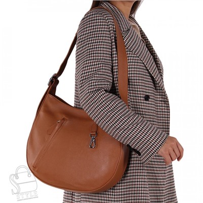 Сумка женская кожаная 5949Q brown Polina&Eiterou/30