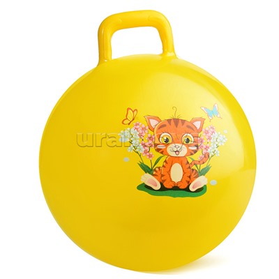 Мяч с ручкой 45см "Друзья"