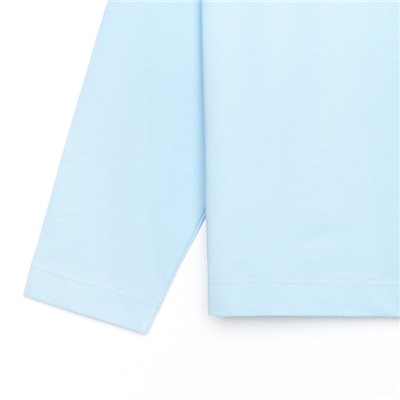 Костюм женский (толстовка, шорты) MIST, размер 40-42, голубой