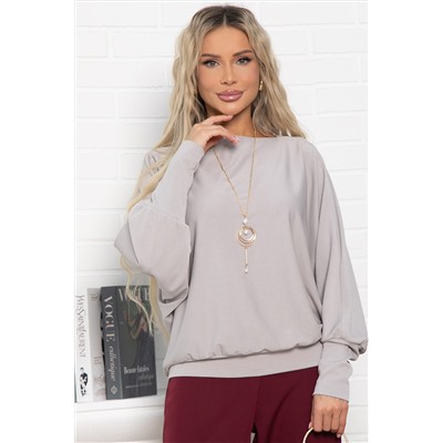 Блуза Муза (серо-бежевая) Б15043-5М